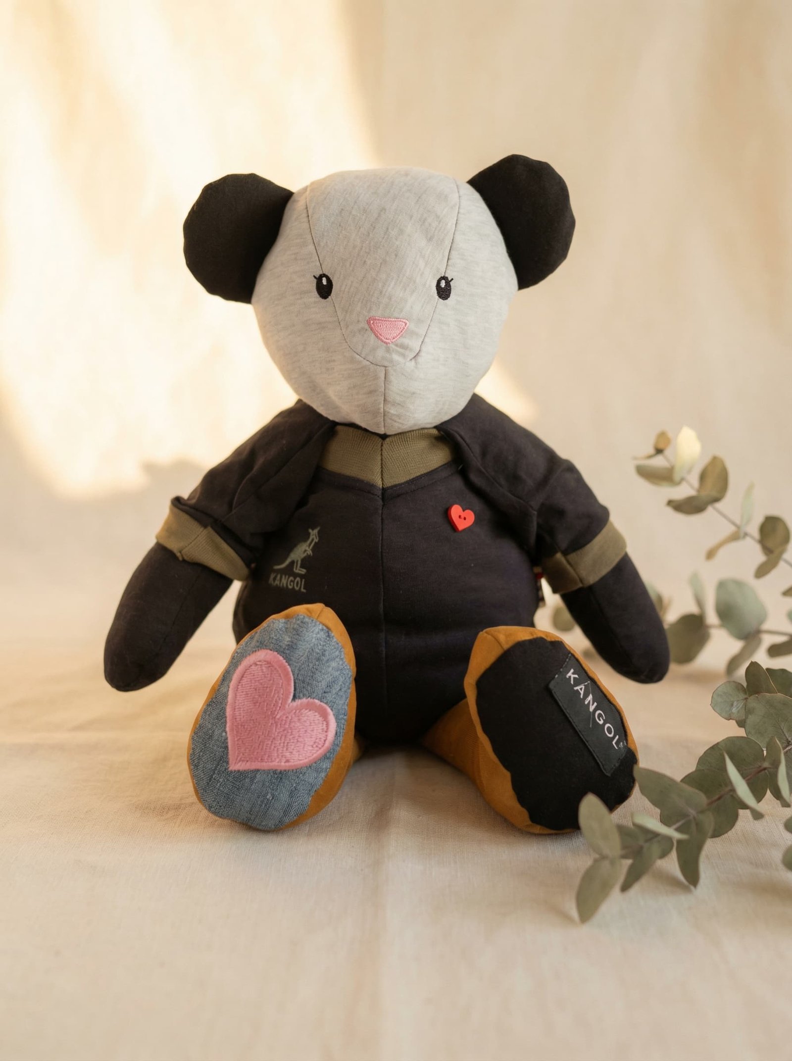 Ours de naissance rose floral