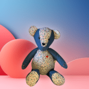 Ours de mémoire personnalisé