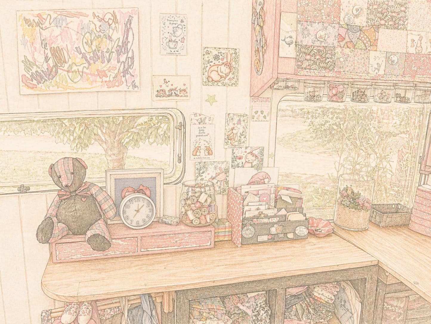Illustration : le chantier d'aménagement de l'atelier
