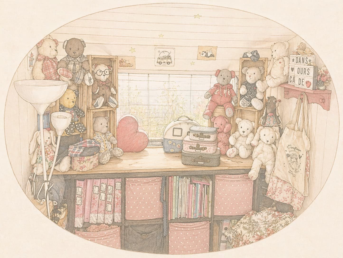 Illustration : l'ouverture de l'atelier
